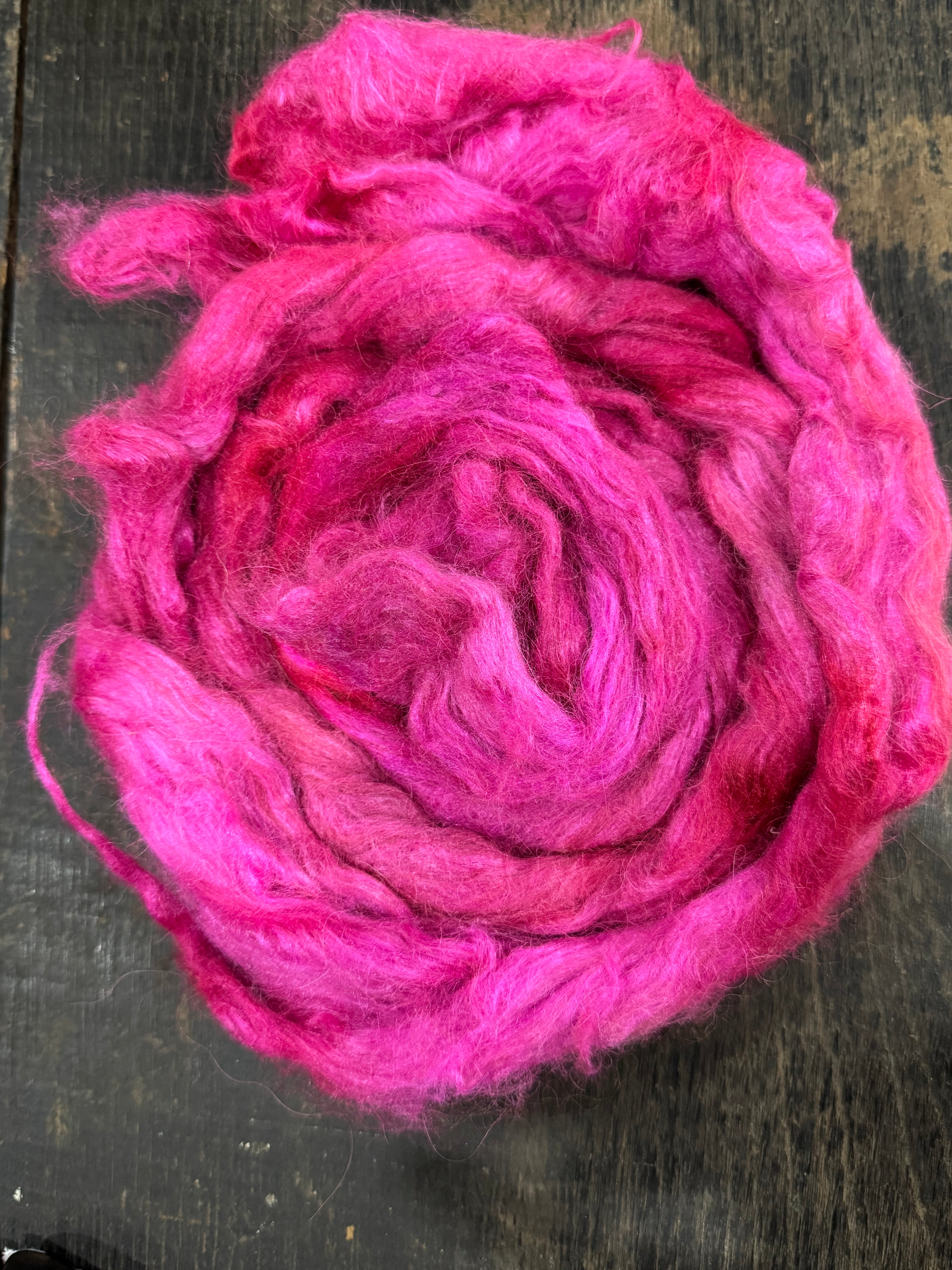 COMBED TOP ALPACA TUSSAH SILK