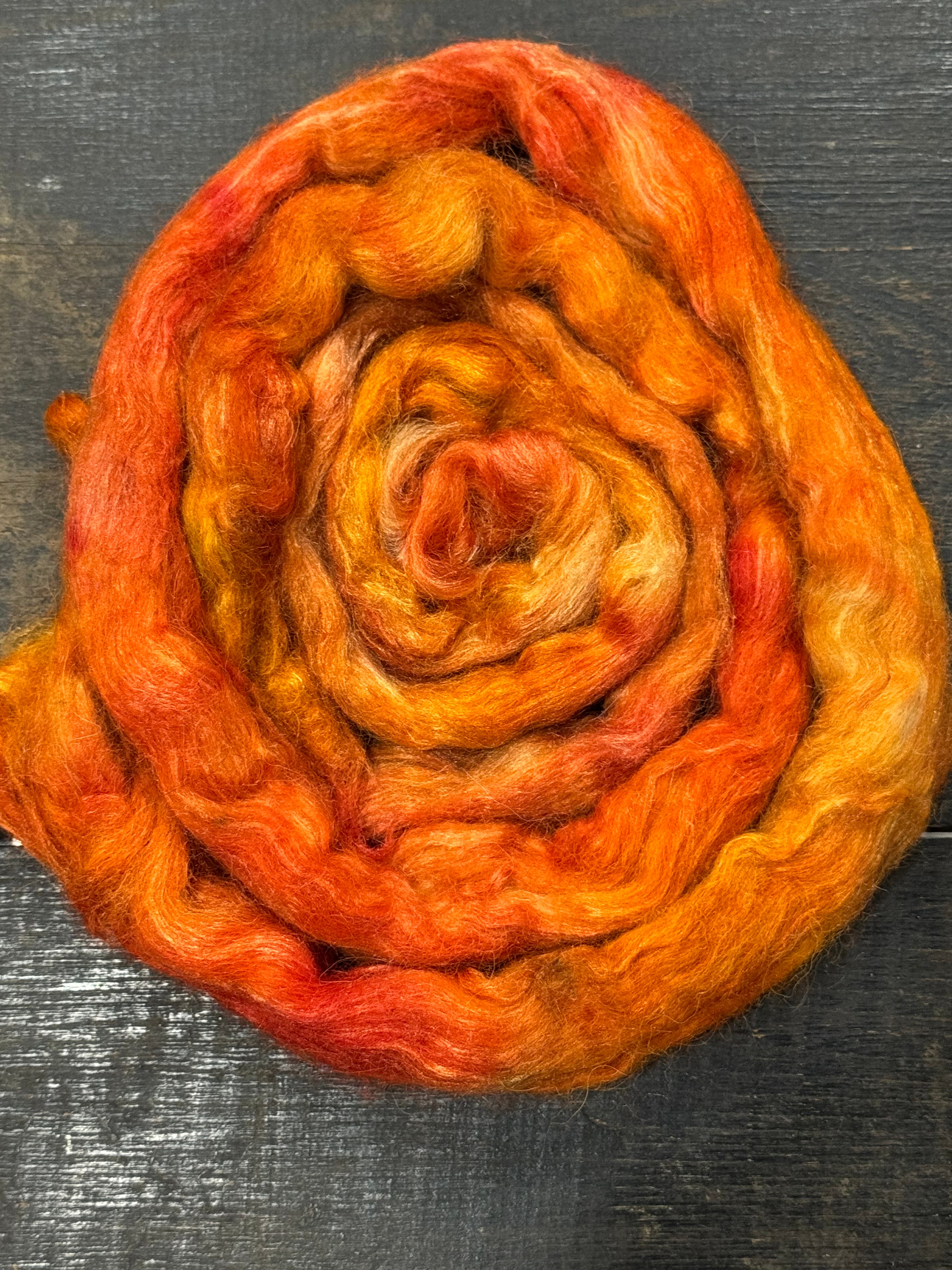 COMBED TOP ALPACA TUSSAH SILK