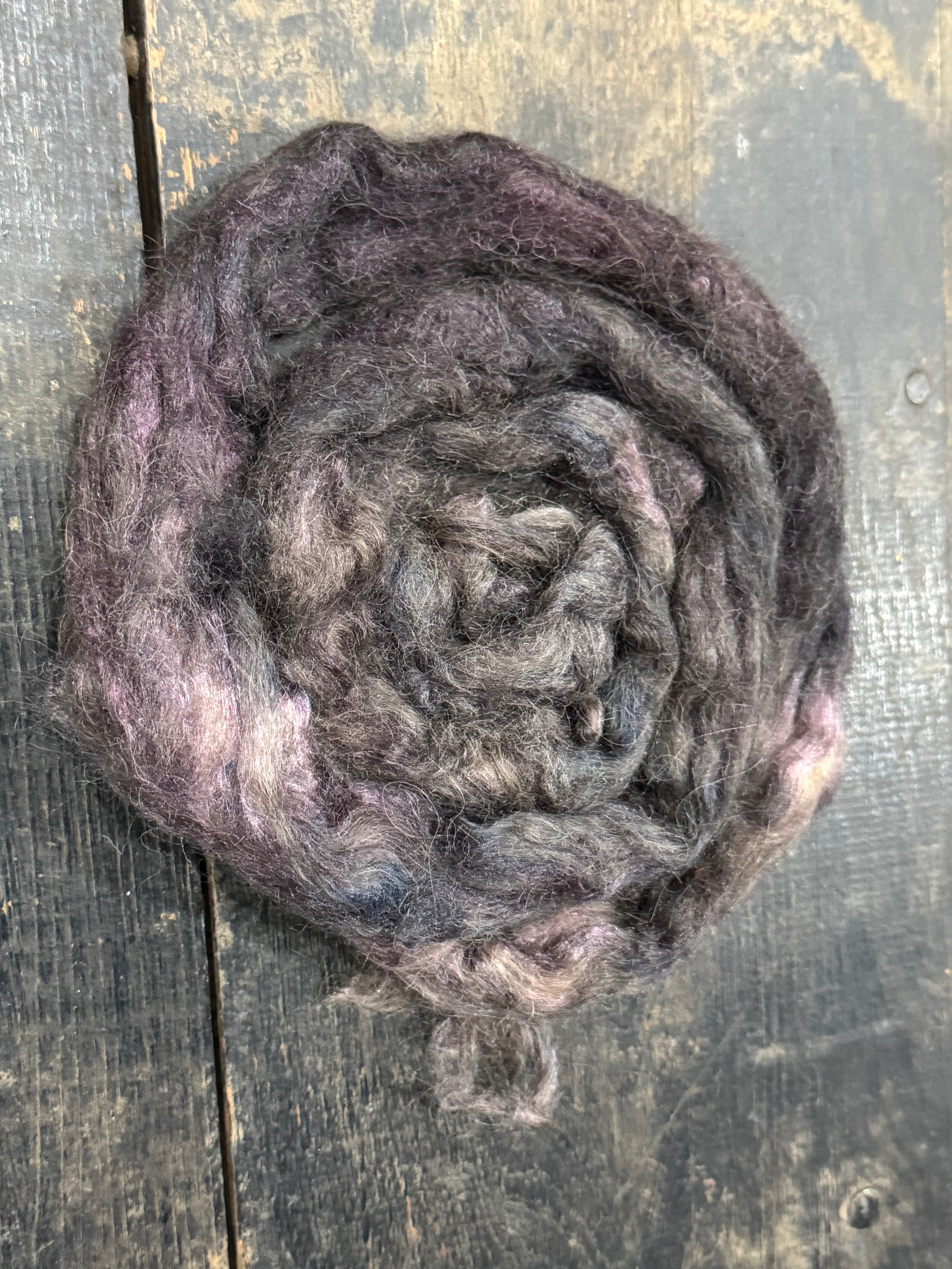 COMBED TOP ALPACA TUSSAH SILK