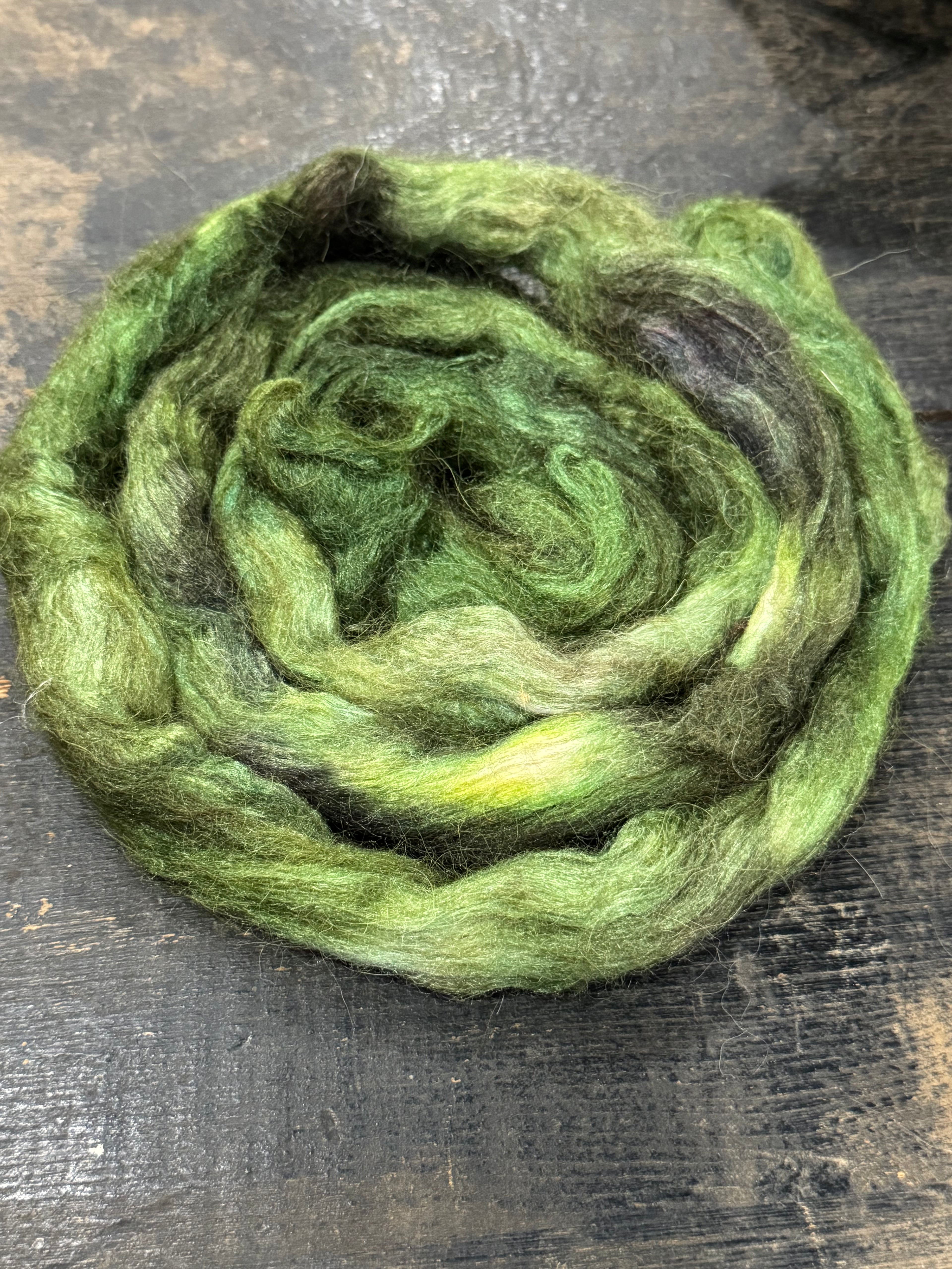 COMBED TOP ALPACA TUSSAH SILK