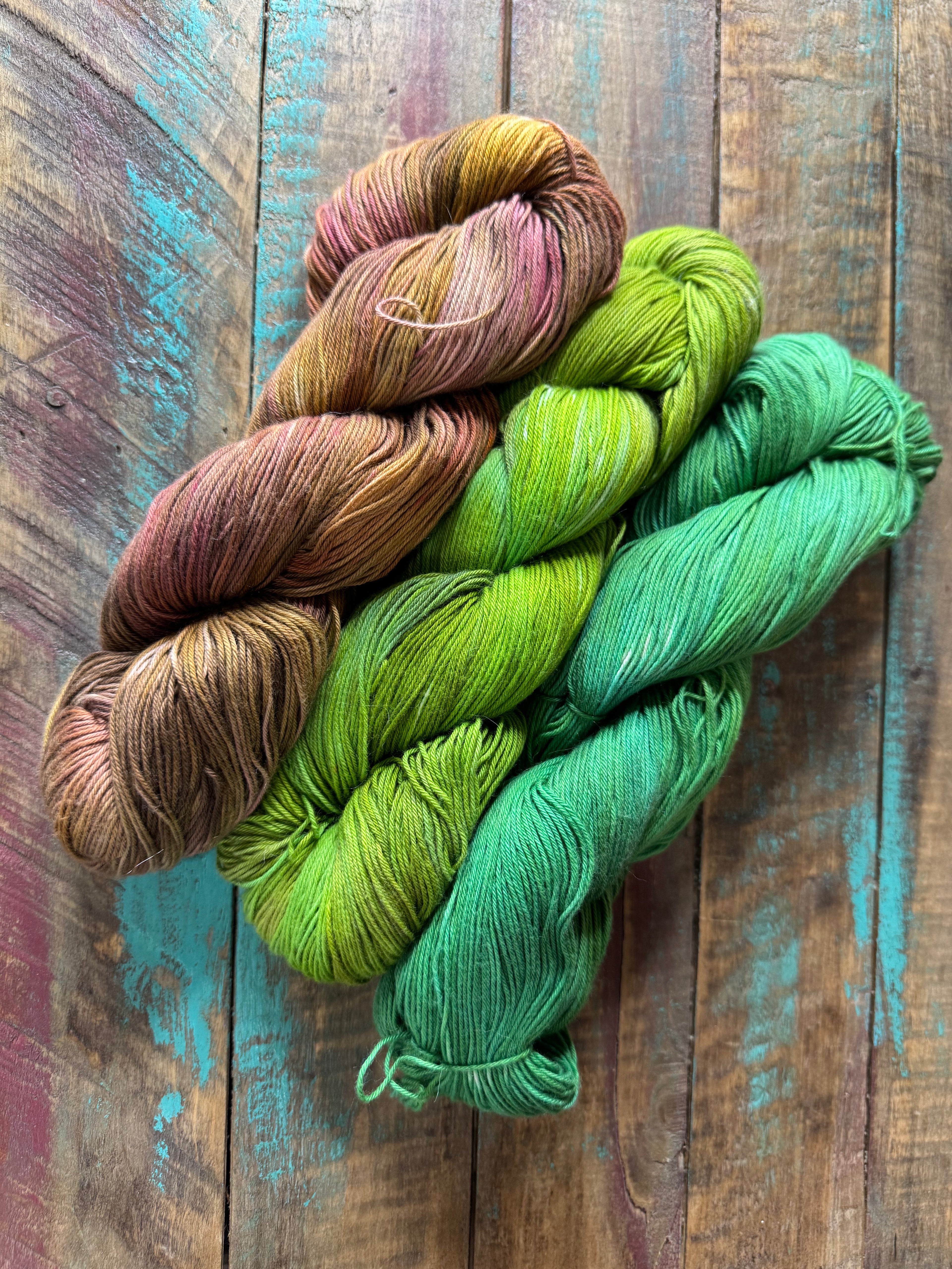 Fingering Sock Organic Cotton Yarn