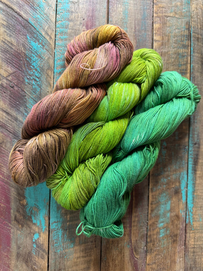 Fingering Sock Organic Cotton Yarn