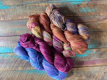 Fingering Linen Pima Cotton Lindy Chain Yarn