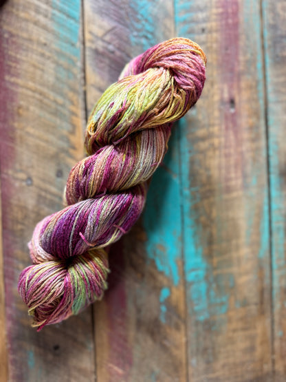 Fingering Linen Pima Cotton Lindy Chain Yarn