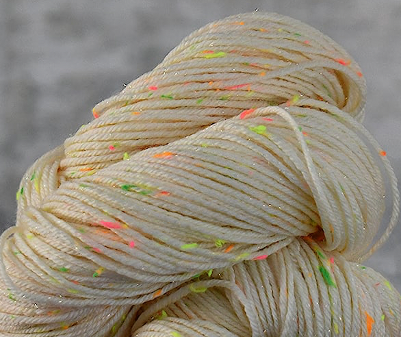 DK Merino Neon Tweed Sparkle