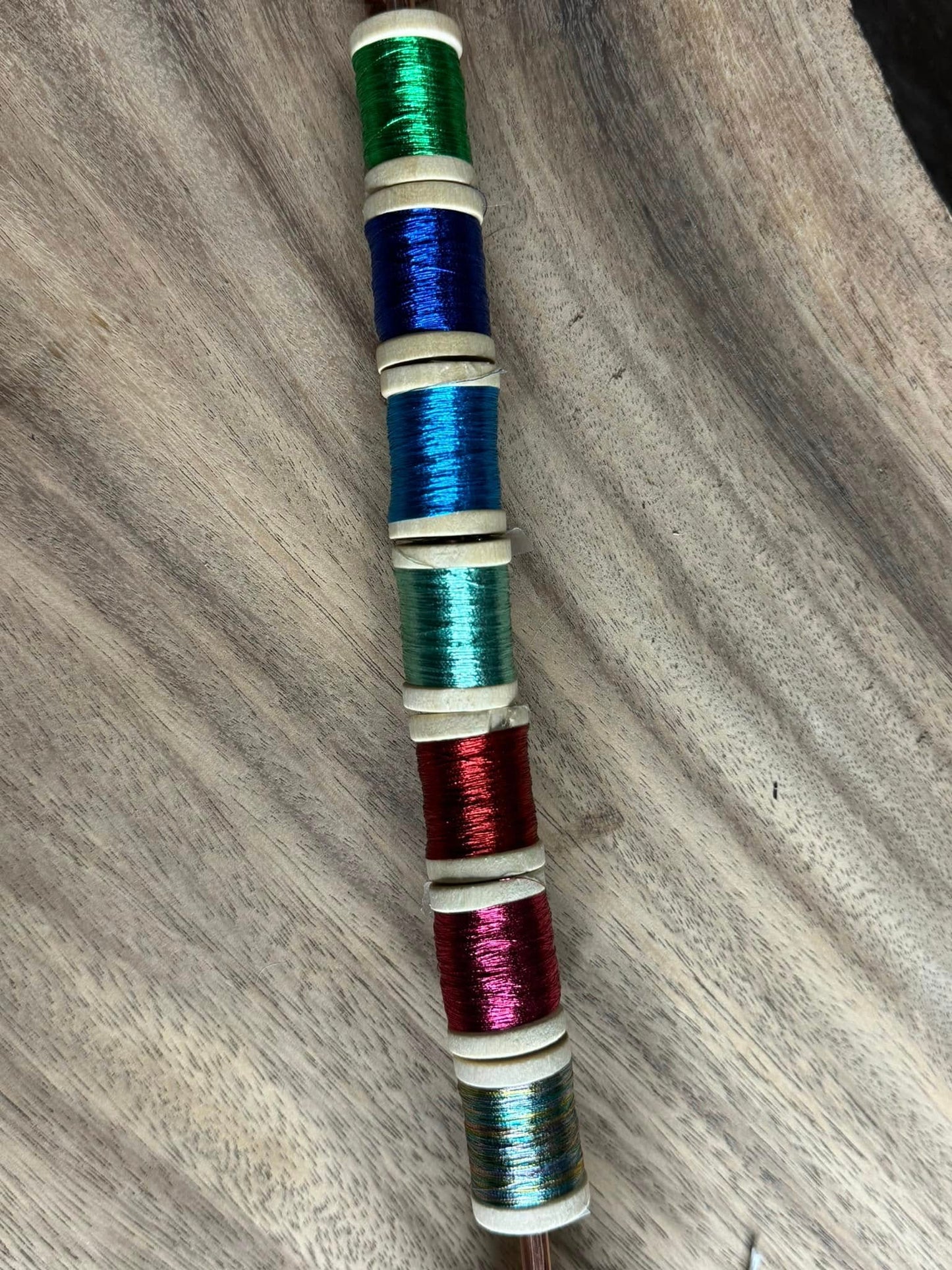 Plying Thread-Metallic