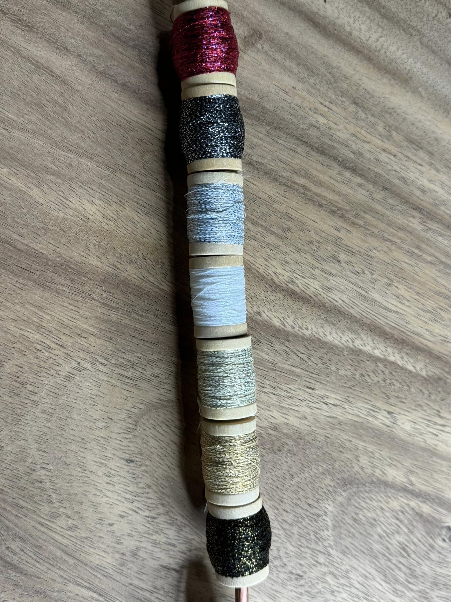 Plying Thread-Metallic Two Tone